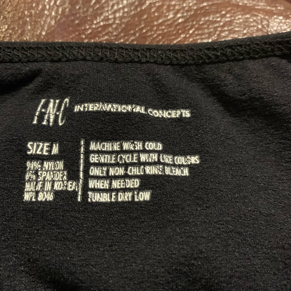 International concepts black tank top - Picture 2 of 4